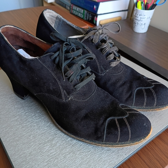 1940's Original Ladies Oxfords - Picture 3 of 15
